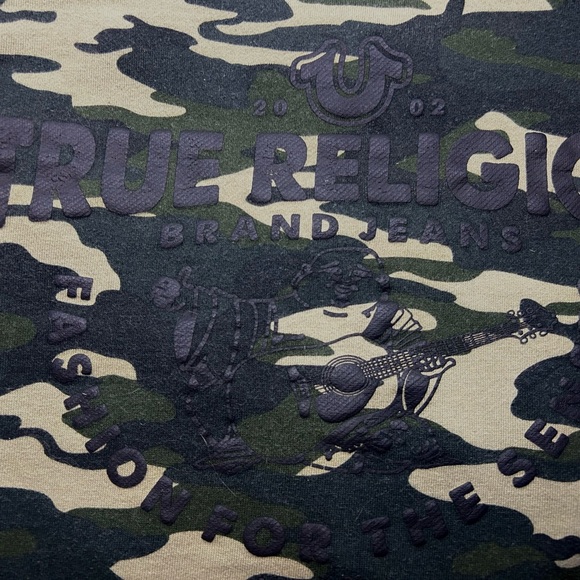 True religion camouflage sweater  (unisex ) - Picture 4 of 4